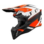 Casque cross airoh wraaap feel orange matt - s