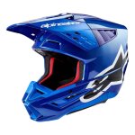 Casque cross alpinestars s - m5 corp blue ece 22. 06 - s