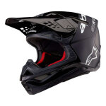 Casque cross alpinestars supertech s - m10 flood black dark gray mg ece