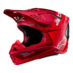 Casque cross alpinestars supertech s - m10 flood red fluo / red mg ece 22.
