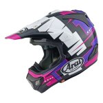 Casque cross arai mx - v evo battle violet - xs Casque cross arai mx - v evo battle violet - xs