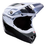 Casque cross bell moto - 10 mips falcon white / black - l