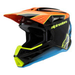 Casque cross enfant alpinestars sm3 youth fray black / orange / yellow - ys Casque cross enfant alpinestars sm3 youth fray black / orange / yellow - ys