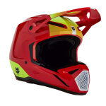 Casque cross enfant fox racing youth v1 ballast fluo red - y - s