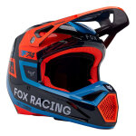 Casque cross enfant fox racing youth v1 race spec midnight - y - m