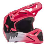Casque cross enfant fox racing youth v1 shield pink - y - s