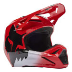 Casque cross enfant fox racing youth v1 shield red fluo - y - s