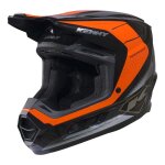 Casque cross enfant kenny performance graphic racing orange - s