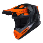 Casque cross enfant kenny track graphic speed neon orange - s Casque cross enfant kenny track graphic speed neon orange - s