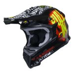 Casque cross enfant pull - in graphic + trash red - s Casque cross enfant pull - in graphic + trash red - s