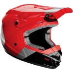Casque cross enfant thor sector bomber mips charcoal / rouge - s