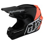Casque cross enfant troy lee designs gp polyacrylite block noir / orange