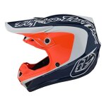 Casque cross enfant troy lee designs se4 polyacrylite corsa bleu / orang Casque cross enfant troy lee designs se4 polyacrylite corsa bleu / orang