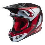 Casque cross fly racing formula carbon prime rouge / blanc / rouge brillan Casque cross fly racing formula carbon prime rouge / blanc / rouge brillan