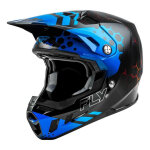 Casque cross fly racing formula cc tektonic noir / bleu / rouge - xl
