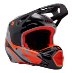 Casque cross fox racing v1 emotion steal grey - s Casque cross fox racing v1 emotion steal grey - s