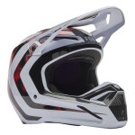 Casque cross fox racing v1 kairos white / fluo red - m