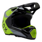 Casque cross fox racing v1 lean grey / yellow - s Casque cross fox racing v1 lean grey / yellow - s