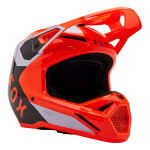 Casque cross fox racing v1 lean orange fluo - 2xl