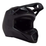 Casque cross fox racing v1 solid black mat - m