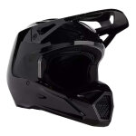 Casque cross fox racing v1 solid black - m