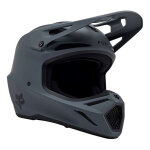 Casque cross fox racing v3 solid graphite - m