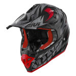 Casque cross givi 60. 1 gloom noir / titanium / rouge mat - l Casque cross givi 60. 1 gloom noir / titanium / rouge mat - l