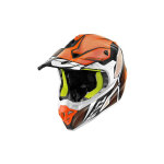 Casque cross givi 60. 1 invert noir / orange - xs