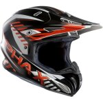 Casque cross hjc rpha x schuma mc7 noir / rouge / blanc - xs