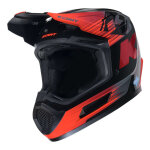 Casque cross kenny performance graphic orange shinny - m
