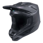 Casque cross kenny titanium carbone big carbon matt holographic - xs