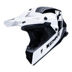 Casque cross kenny titanium graphic blanc / noir 2023 - m