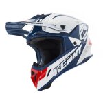 Casque cross kenny trophy blanc / rouge / navy - xl