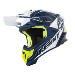 Casque cross kenny trophy navy / blanc - xl