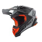 Casque cross kenny trophy noir / orange - l