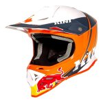 Casque cross kini red bull competition v. 2 orange / blanc / anthracite - xl