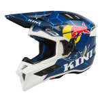 Casque cross kini red bull exc 1. 0 blue / white - s