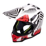 Casque cross nolan n53 riddler blanc - m Casque cross nolan n53 riddler blanc - m