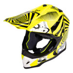 Casque cross nolan n53 riddler jaune fluo (ece 22. 05) - s