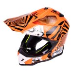 Casque cross nolan n53 riddler orange fluo (ece 22. 05) - m