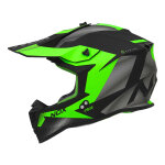 Casque cross nox n633 fusion noir mat / vert - xs Casque cross nox n633 fusion noir mat / vert - xs
