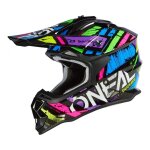 Casque cross o'neal 2srs glitch v. 23 multicolore - s
