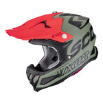 Casque cross scorpion vx - 22 air mips updown vert / noir / rouge mat - xs Casque cross scorpion vx - 22 air mips updown vert / noir / rouge mat - xs