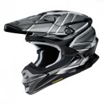 Casque cross shoei vfx - wr glaive gris / noir - xs