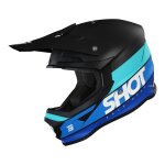 Casque cross shot furious story bleu / noir mat - xl Casque cross shot furious story bleu / noir mat - xl