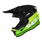 Casque cross shot furious story vert / noir brillant - l Casque cross shot furious story vert / noir brillant - l
