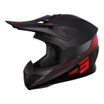 Casque cross shot pulse edge red matt - xl