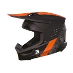 Casque cross shot race camo orange mat - m