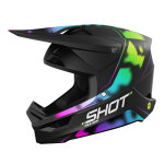 Casque cross shot race nitro black matt - m Casque cross shot race nitro black matt - m