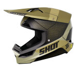 Casque cross shot race ridge sand matt - m